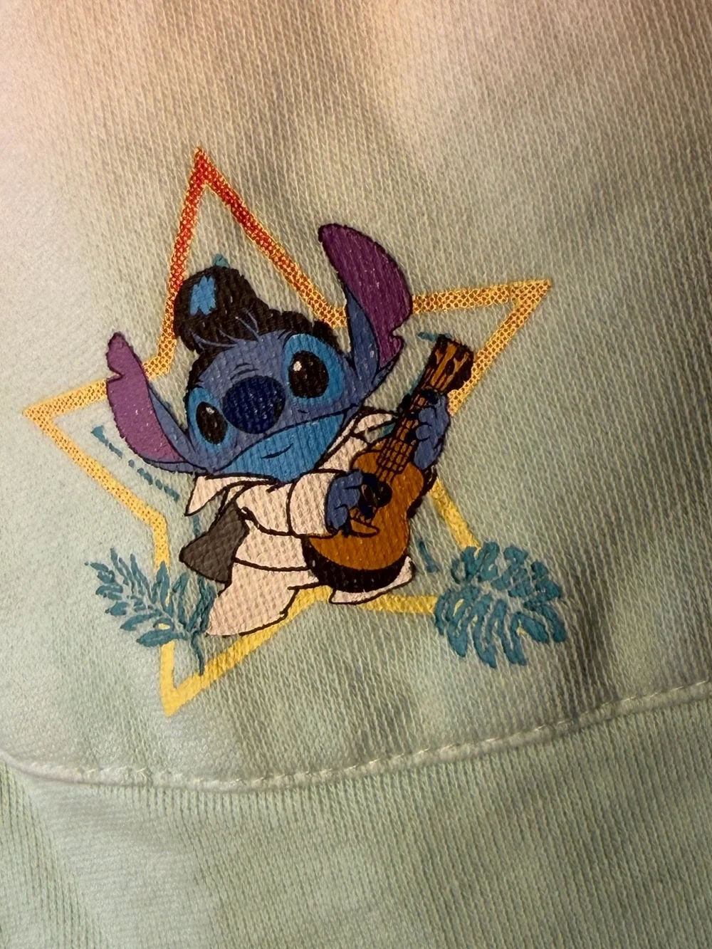 Our Universe Disney Lilo & Stitch Elvis Stitch Ombre Toddler Shorts 5T